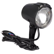 6V Ebike Front Headlight UART Protocol Plug-in LED Lamp for Bafang Mid-Drive Motor Electric Bicycle BBS01 BBS02 HD