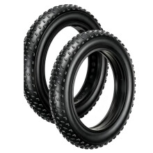 20x4.0 Faltbarer Fat Bike Reifen, Rutschfester, Durchstichsicherer Breiter Fat Reifen für Schnee, Sand und Off-Road E-Bike