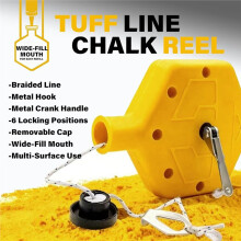 Heavy Duty Chalk ,Construction Marking Tool, 100-Foot , Ergonomic Design, for Measuring and Layout Chalk