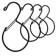 Rust-Resistant Belt Hanger for Closet Space Saving 15 Lb Heavy Duty 4 Pack Scarf Hangers and Holders