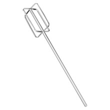 Accessorio per Miscelatore A Trapano 40 cm In Acciaio Inossidabile 304 Pesante con Frusta A Mano e Albero Esagonale da 8 mm, Miscelatore per Alimenti