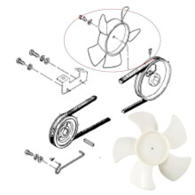 108393 Tractor Transmissie Koelventilator voor Toro Wheelhorse Tuintractoren 73401 73403 73502 73520 73521 520-H 520-HC