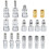 18-Piece Air Compressor Quick-Connect Fitting Set - Quick-Change Couplers and Plugs for Air Hoses and Pneumatic Tools 1