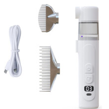 Dog Hair Clippers USB Rechargeable Professional Pet Grooming Clipper Self Cleaning Low Noise Pet Trimmer Cat Grooming