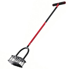 Lawn Aerator,Automatic Dirt and Leaf Clean Design,Heavy Duty Manual Lawn Aerator Tool,Yard Grass Aerator for Lawn