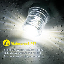 Boat Anchor Light Anchor Light Boat Stern Light Waterproof 6 Inches Fold Down Marine Navigation Lights for Boats LED
