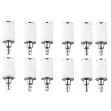 Kraftstofffilter für Poulan Kettensäge 2050 2150 2375 Weedeater für Trimmer Kettensäge Bläser 530095646 Packung mit 12