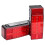 1Pair 12V Rectangular Submersible LED Trailer Light - Red Turn Signal Tail Brake Lights for Trucks Trailers Van 2