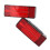 1Pair 12V Rectangular Submersible LED Trailer Light - Red Turn Signal Tail Brake Lights for Trucks Trailers Van 3