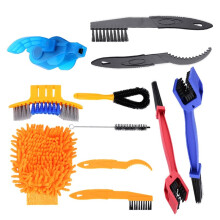 Portable Chain Cleaner MTB Cycling Cleaning Kit Bicycle Scrubber Brushes Set Bike Wash Repair Tool for Road Cycling