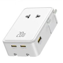 20W GaN International Travel Adapter Charger 4 Compatible with European Standards Universally Applicable EU Plug