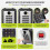 Key Lock Box for Outside - Waterproof Lock Box for Keys with 12-Digit Combination Lock 1