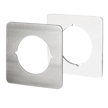 2 Stück Türknauf-/Riegel-Reparaturplatten - Schwerlast-Abstandshalter / Unterlegplatten für Türschlossreparatur