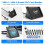 Card Reader with NFC,USB A/C IC Reader 2-in-1 Contact and Contactless for Windows 10/11, OS,Android and Linux 7