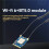 Modulo WiFi 6 per Orange Pi 5 Modulo Wi-Fi 6+BT5.0 2.4GHz 5GHz Supporta BLE 3