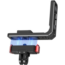 Magnetische Basis L-Vormige Beugel voor 13 12, Vlog Horizontaal Verticale Opname Snelle Bevestiging, 1/4 Vouwbare Statiefadapter