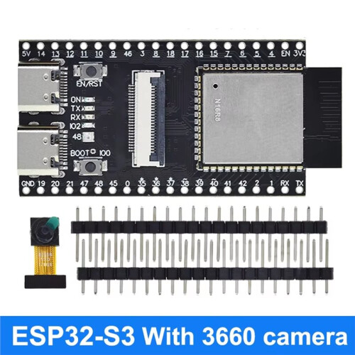 ESP32-S3 N16R8 CAM Development Board WiFi+ Module with OV2640 Camera Module 1