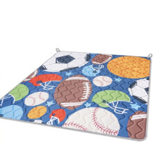 Faltbare Lernmatte für Kinder 180x150x2 cm Rutschfester Schaumstoff — krabbelmatte baby, spielteppich gepolstert