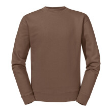 (M, Mocha) Russell Mens Set-in Sweatshirt