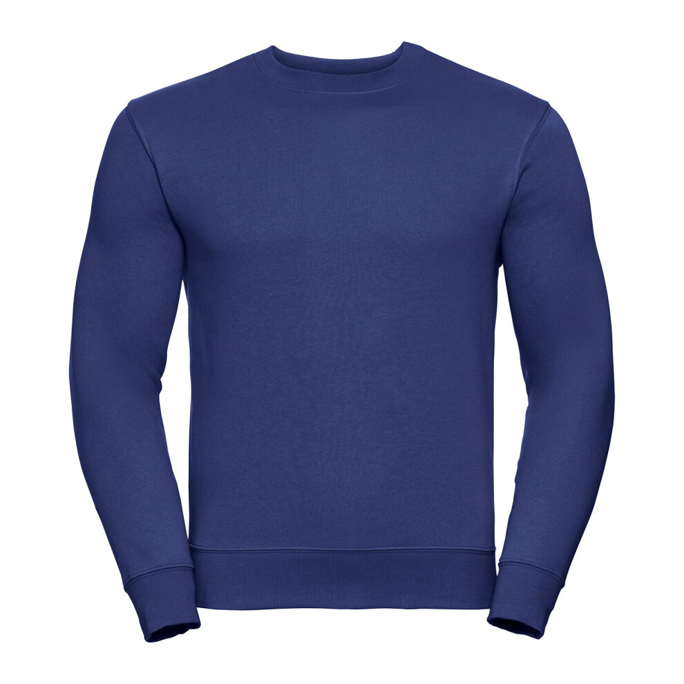 Russell Athletic Mens Set-in Sweatshirt (Bright Royal Blue) - Navy/Blue - Size 3XL - Image 2