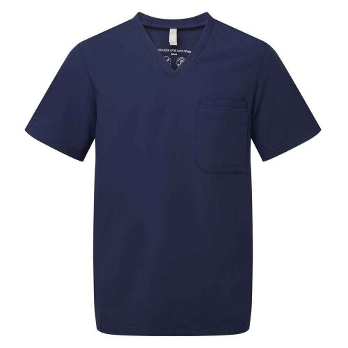 (4XL, Navy) Onna Mens Limitless Onna-Stretch Work Tunic
