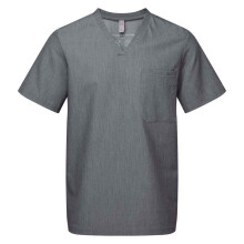 (4XL, Dynamo Grey) Onna Mens Limitless Onna-Stretch Work Tunic