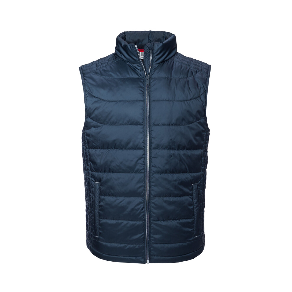 Russell (M, French Navy) Mens Nano Bodywarmer