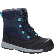 (2 UK, Blue Nights/Black/Peacock Blue) Hi-Tec Childrens/Kids Leo Snow Boots