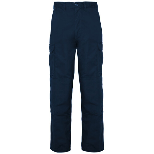 (S - Regular, Navy) RTXtra Mens Classic Workwear Trousers