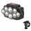 Phare Avant de Vélo LED Rechargeable USB, 8 LED, Étanche, Accessoires de Vélo 1