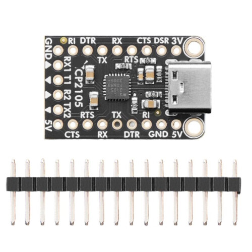 6065 CP2105 Friend USB to Dual Serial Module Dual UART for /Raspberry Pi 1