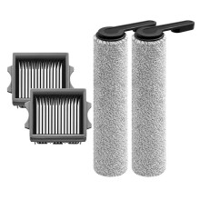 4pcs Roller Brush and HEPA Filter Set for  Stretch Max Floor Scrubber Vacuum Cleaner Parts