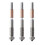 3PCS Bimetal Nozzle for QIDI Q2 Q2c 0.6/0.8mm Ceramic Quick Removal Nozzle Insulation Integration for 3D Printer A 2