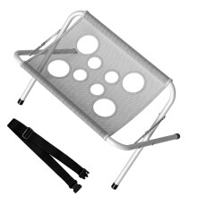 Pet Grooming Hammock Stand for Small Dogs & Cats, Anti-Scratch Anti-Bite Bathing Support, Portable Home Grooming Aid