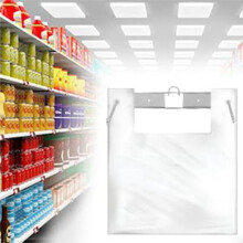 Soporte para Bolsas de Camisetas, Organizador de Bolsas de Plástico para Montaje en Pared con Tornillos, Compatible con Bolsas Estándar