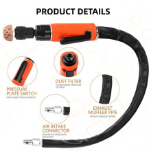 Ferramenta Personalizada para Esmerilhadeira Pneumática de Reparo de Pneus, Fresa Rotativa, Lixadeira de Baixa Velocidade para Remendos,