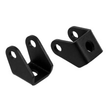 2-Pack Motorfietslichtbeugel Compatibel met 368G Motorfietsaccessoires, Vervangingsmontage voor Motorfietslampen