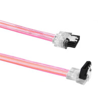 Prosty Kabel 3.0 III 6Gb/S do Dysków Twardych, Przewód Danych Serial ATA 26AWG do Hdd Ssd, Kabel 7-Pinowy 30 cm B