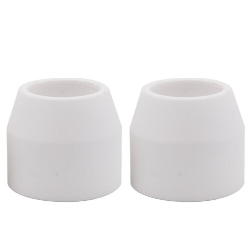 20Pcs P80 Plasma Cutting Torch Protective Cover Ceramic Nozzle Shield Cup Accessories 2