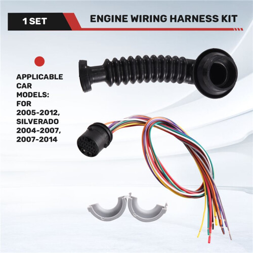 1set Engine Wiring Harness Kit 13158679 1284222 for  2005-2012  Silverado 2004-2007  2007-2014 1