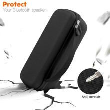Carrying Bag for Turtlebox Ranger Speaker Shockproof Hard Travel Case Protective Speaker Storage Bag Black