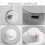 Portable Wireless Charging Dock for   Gen 3 Fast Charger with LED Indicator Rechargeable   Charger Case 3