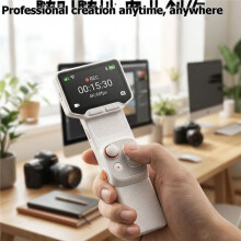 Multi-Functional Expansion Adapter Mount for Ultra Detachable Screen Control Microphone Mounting White