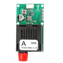 40KM TTL-Optischer Transceiver-Modul FC-Schnittstelle Glasfaser-Transceiver Optisches Terminalgerät AV/VCC/GND TX