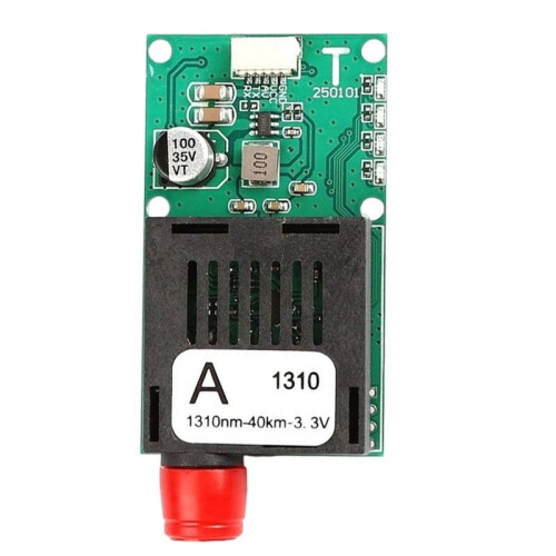 40KM TTL Optical Transceiver Module FC Interface Fiber Transceiver Optical Terminal Equipment AV/VCC/GND TX