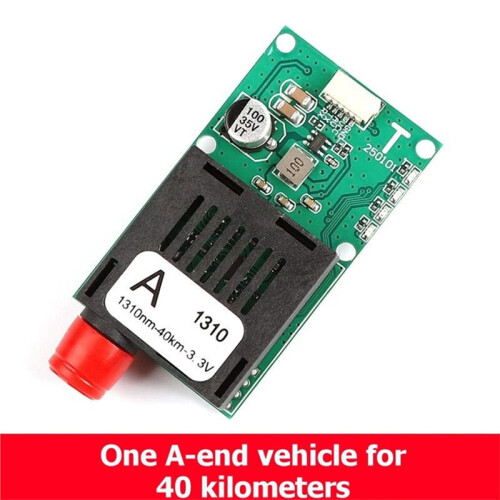 40KM TTL Optical Transceiver Module FC Interface Fiber Transceiver Optical Terminal Equipment AV/VCC/GND TX 1
