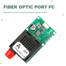 Modulo di Trasmettitore Ottico TTL 40KM Interfaccia FC Attrezzatura Terminale Ottica Trasmettitore In Fibra AV/VCC/GND TX