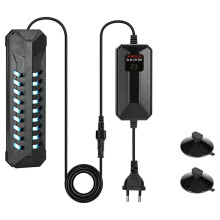 20W Aquarium UV-Sterilisator Licht Waterdicht Aquarium UV-Lamp met Timer Waterzuiveraar Algenbestrijding EU-Stekker