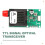 40KM TTL Optical Transceiver Module FC Interface Fiber Transceiver Optical Terminal Equipment AV/VCC/GND TX 6