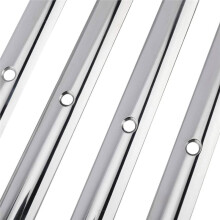 4 Pack Marine Rub Strake , Rub Strakes Protection Polished Rub Strakes for Marine Boat Yacht RV